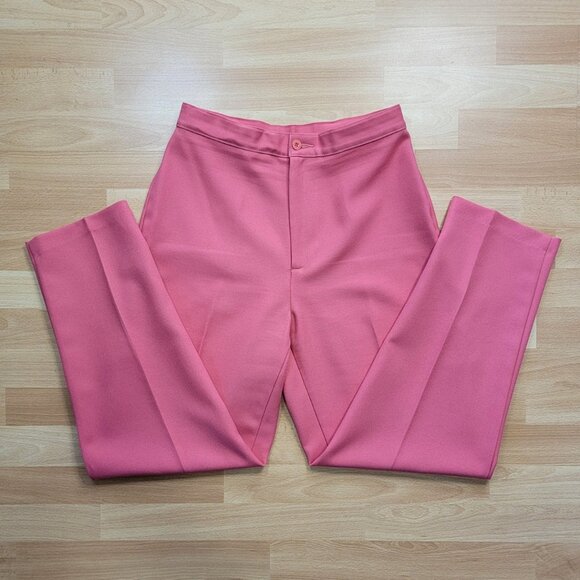Vintage 80s Levi Strauss Bend Over Pants Women's Pink High Rise | Size: 12P - Picture 1 of 12